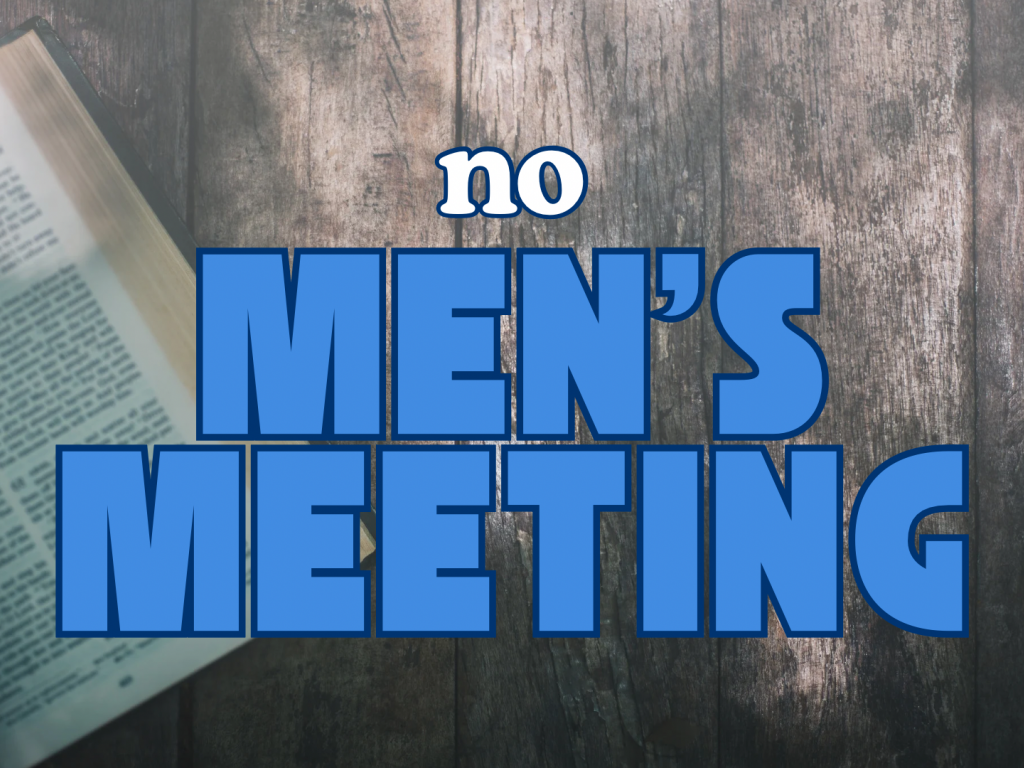 No Men's Meeting