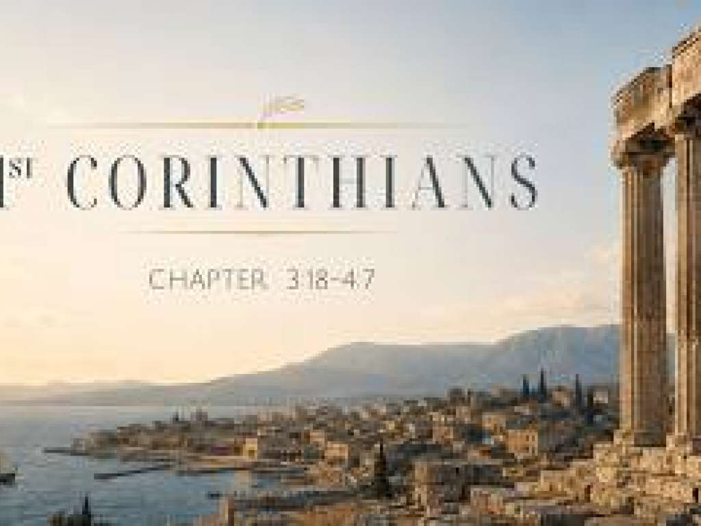 1 Corinthians 3:18-4:7