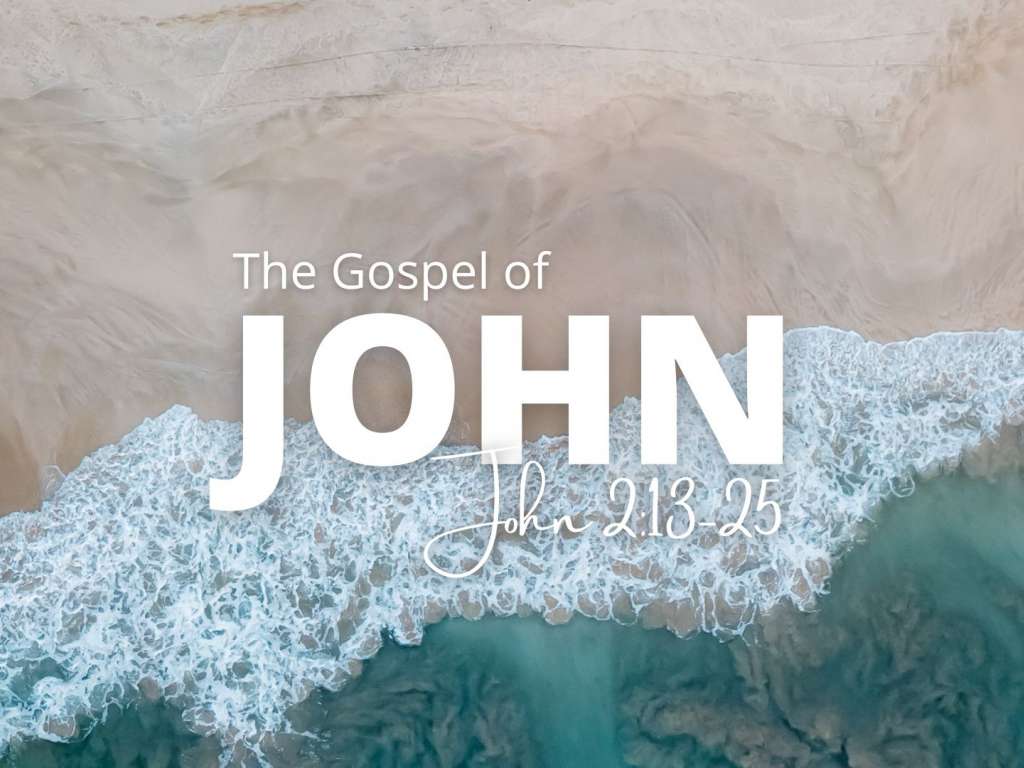 The Gospel Of John 2 13 25