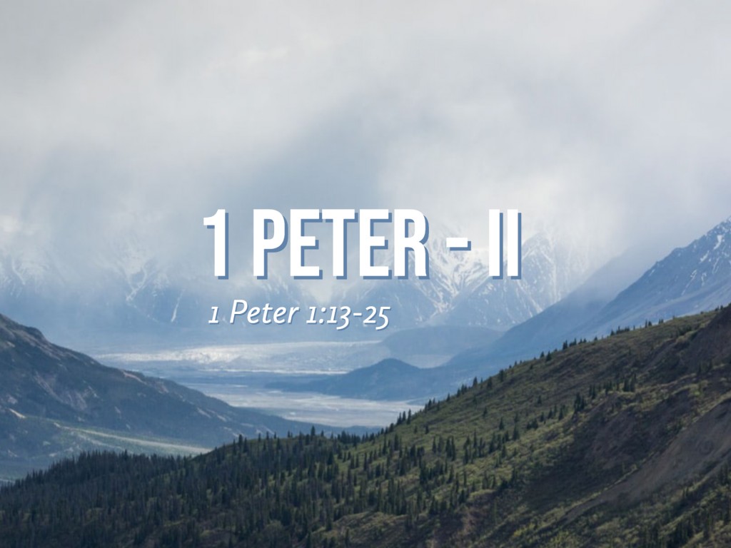 1 Peter - II