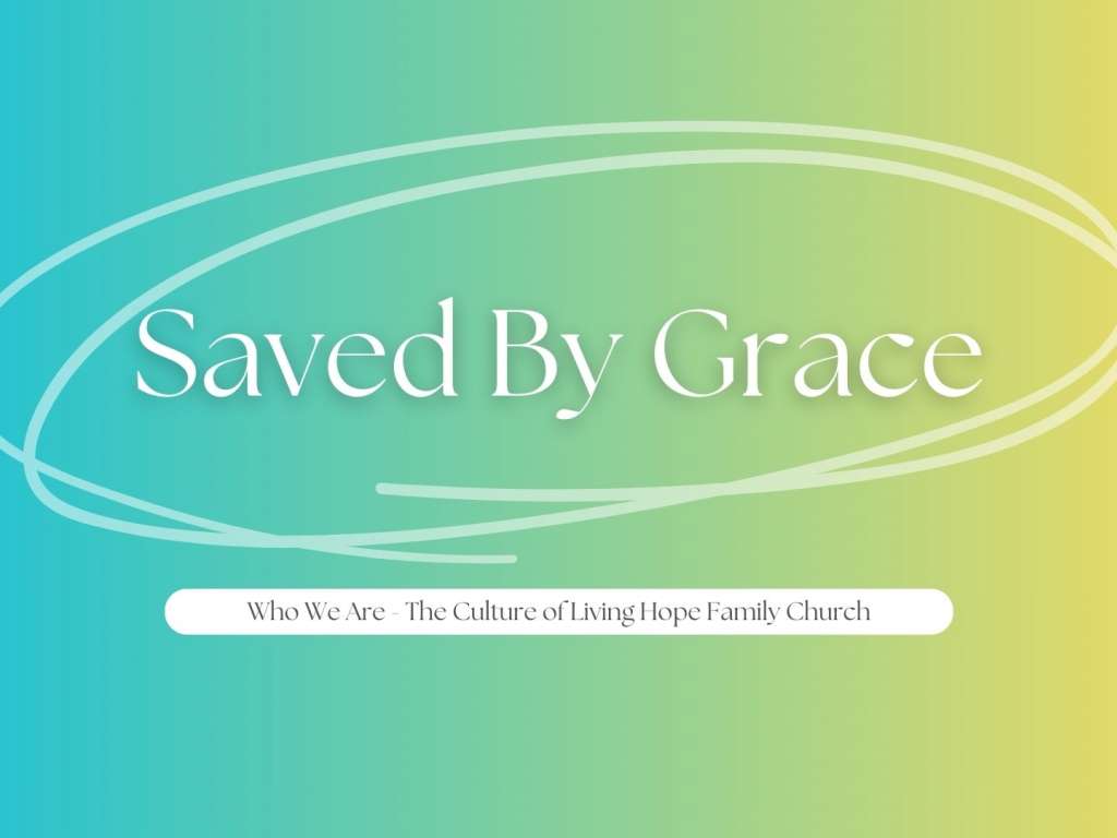 Who We Are - Saved By Grace