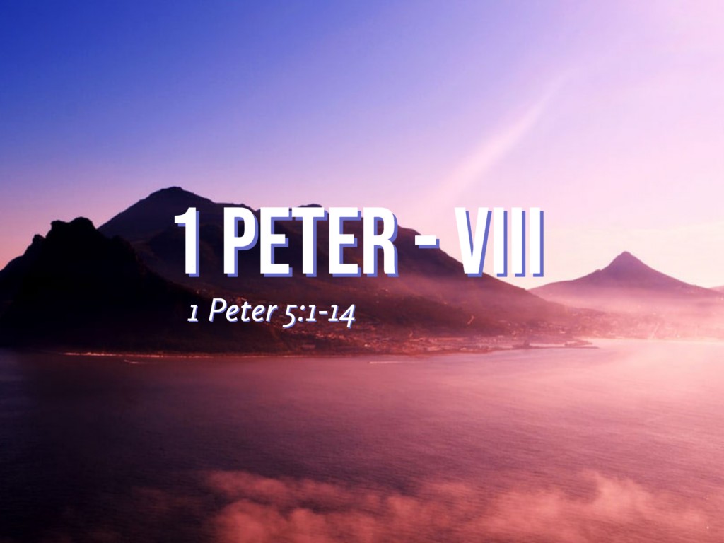 1 Peter - VIII