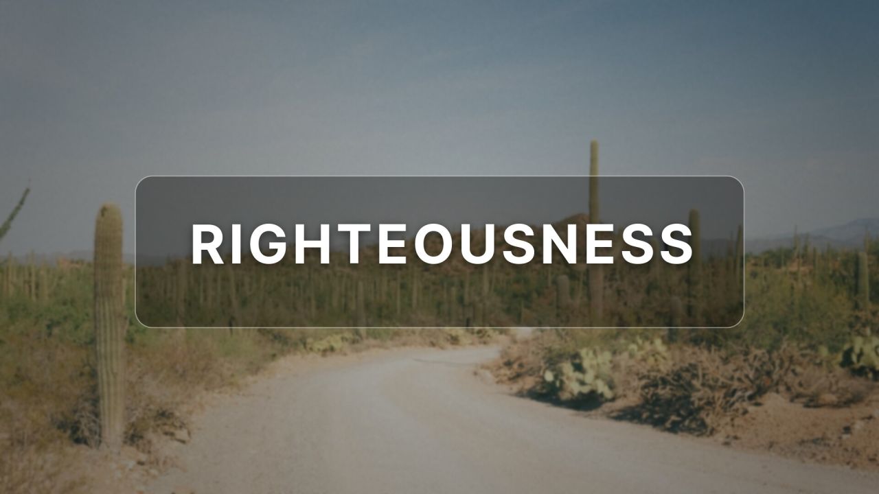 Righteousness